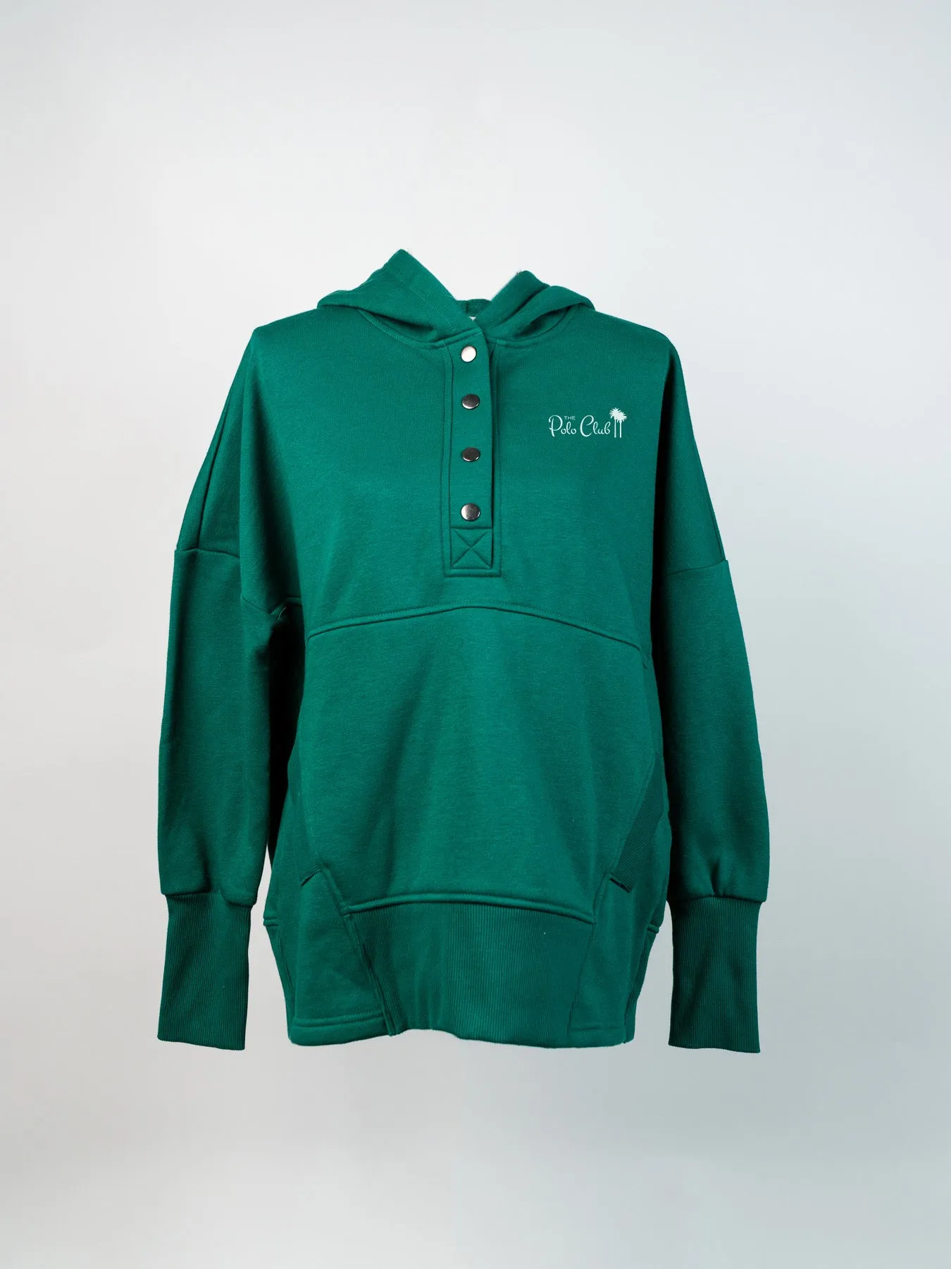 1/4 Button Hoodie
