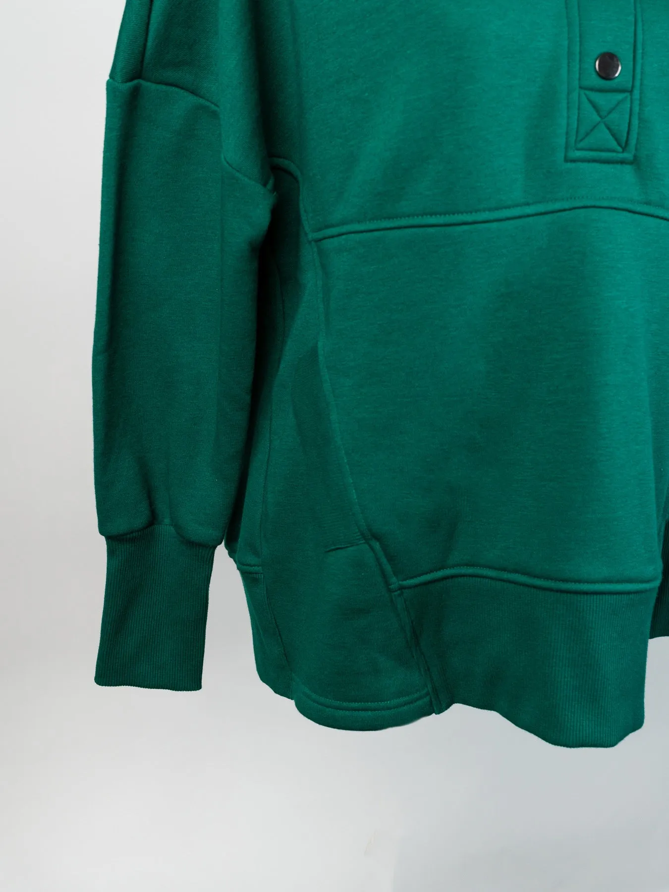 1/4 Button Hoodie
