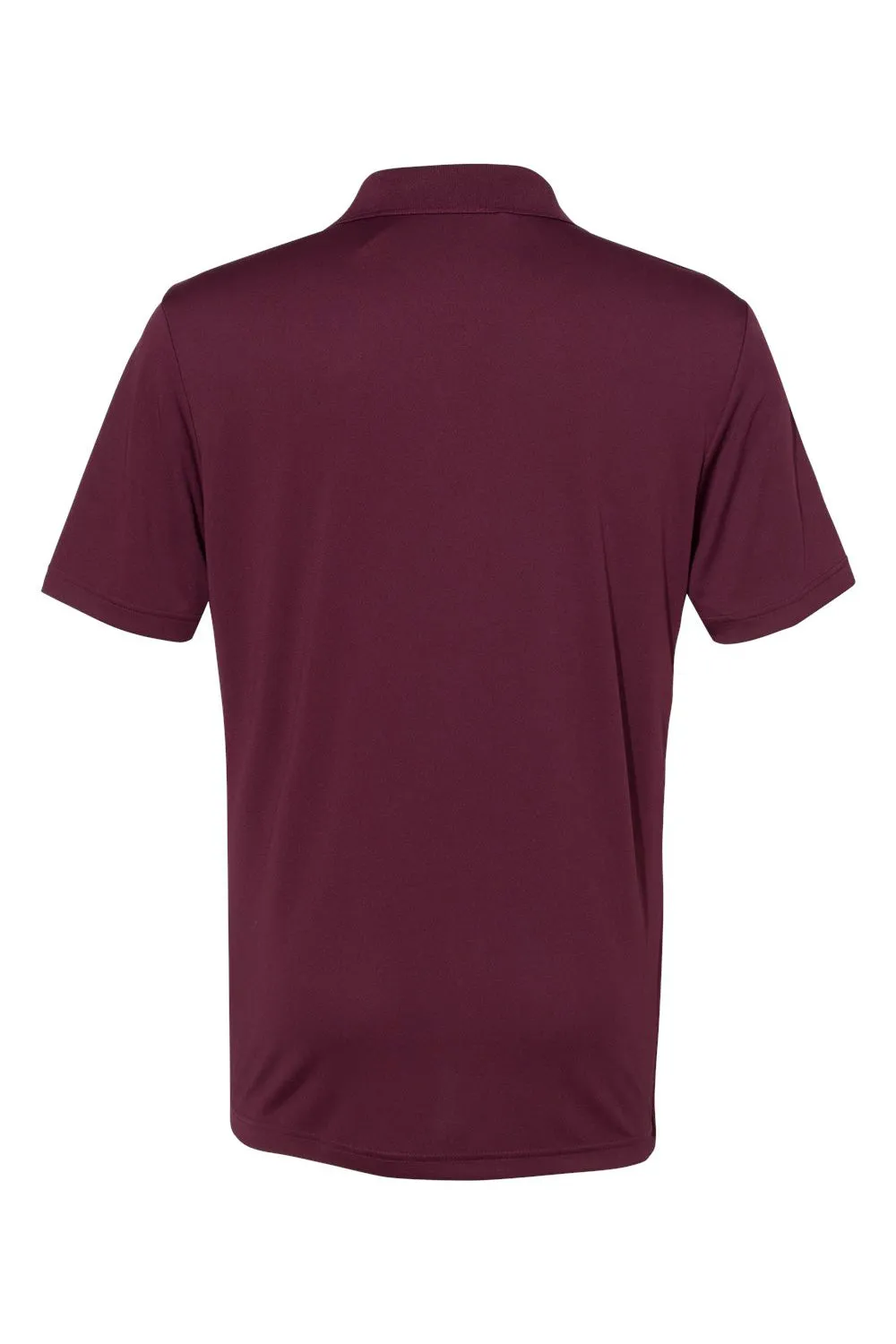 Adidas Mens Performance UPF 50  Short Sleeve Polo Shirt - Maroon - NEW