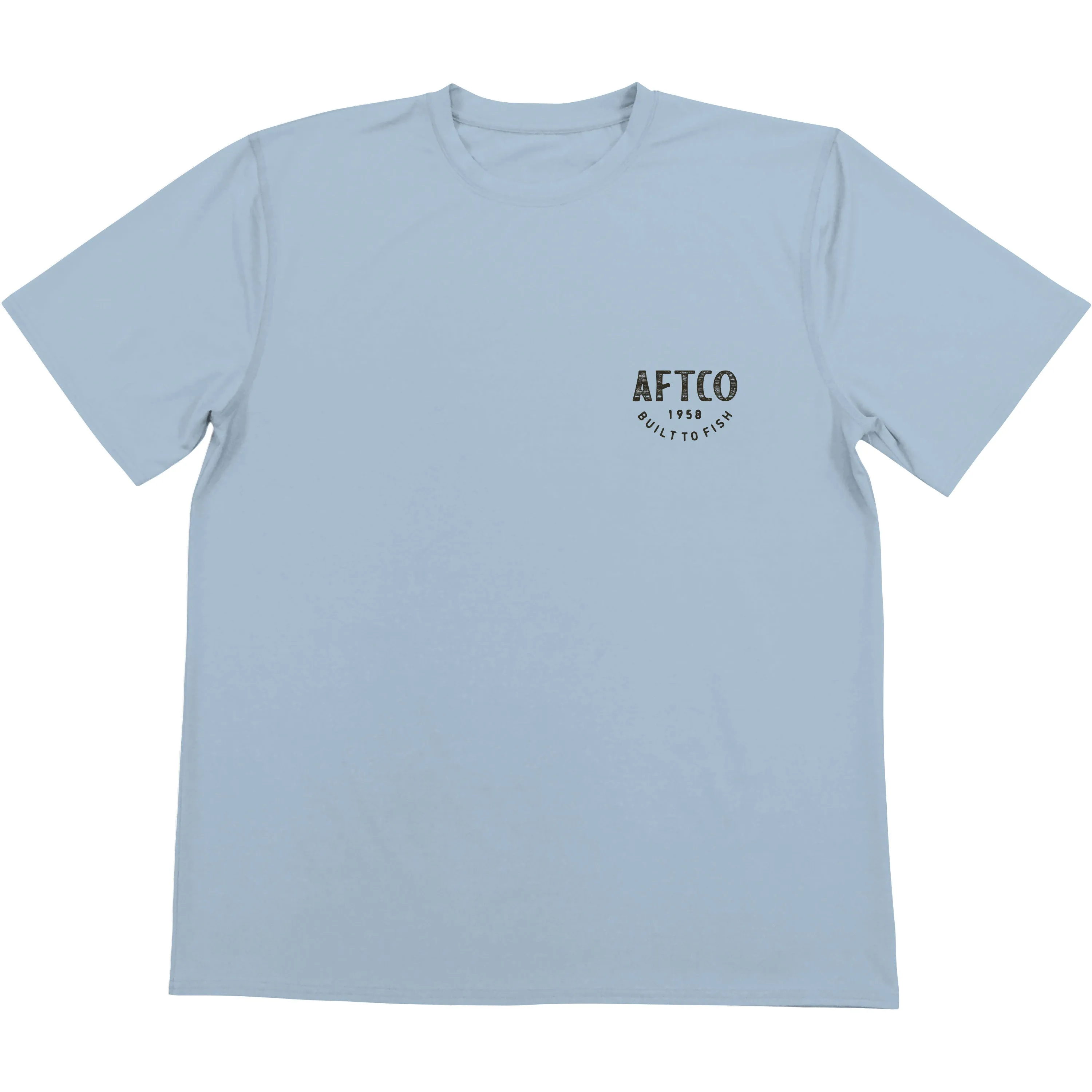AFTCO Red Dusk Short Sleave Performance Shirt