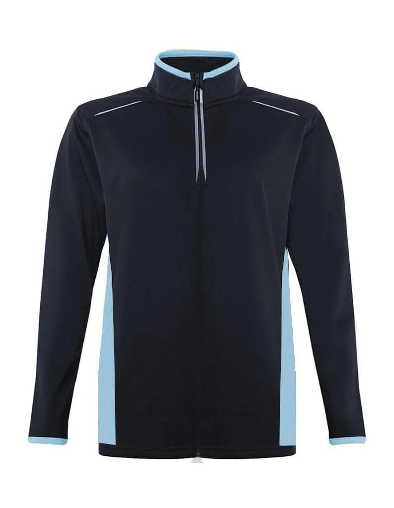 Banner Full-Zip Jacket For Men-MZJKT-0064-Navy Sky