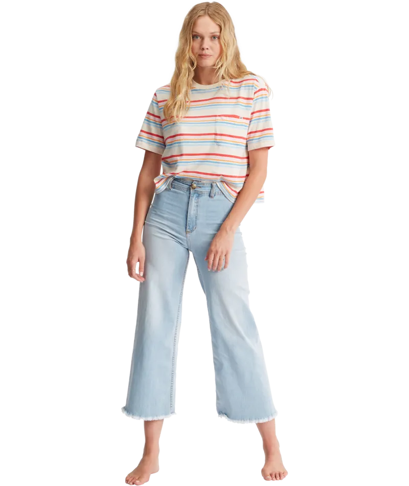 Billabong Beach Street Pocket Tee-Multi 1