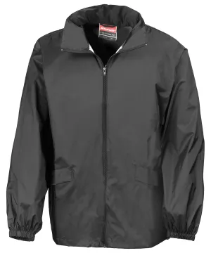 Black - Windcheater in a bag