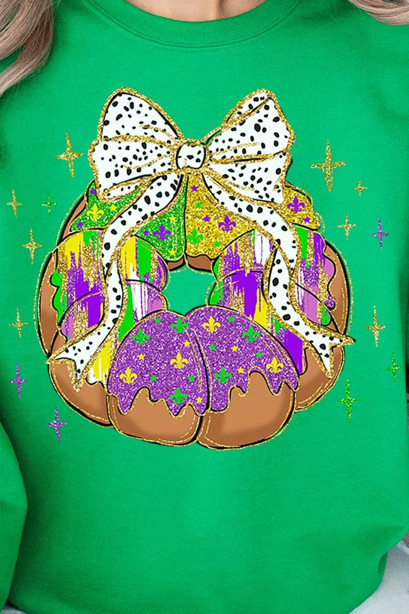 Brushed King Cake Heavy-weight Crew Sweatshirt