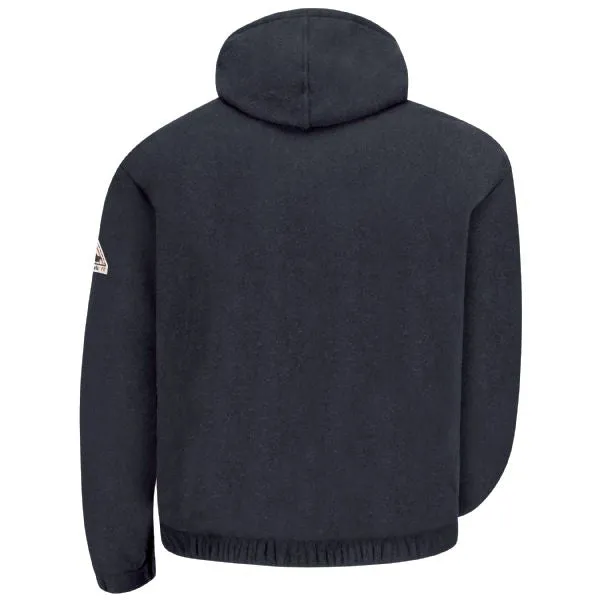 Bulwark 8 Oz Mod/Nomex Sweatshirt-Navy - Cat 2 - (SMH6)