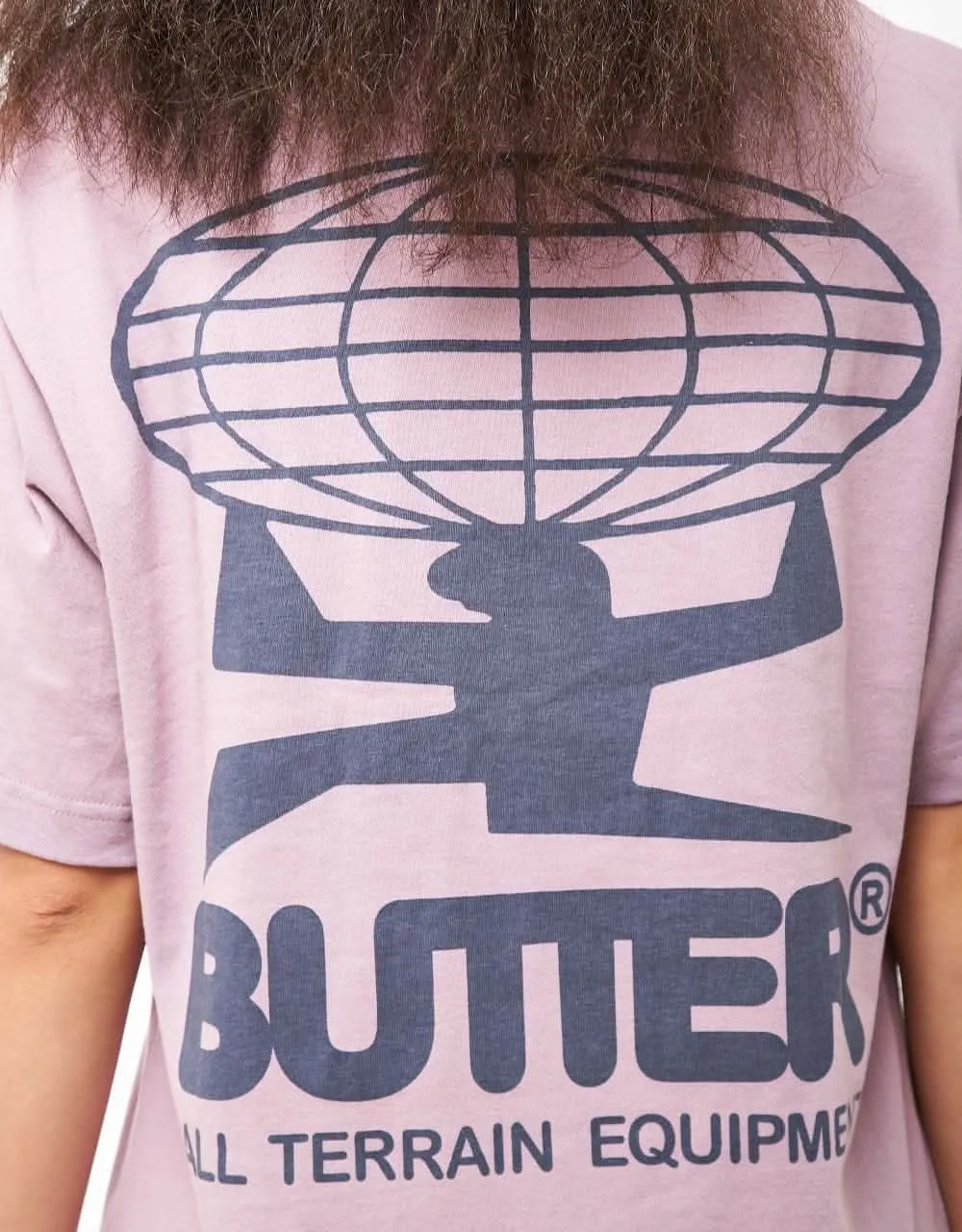 Butter Goods All Terrain T-Shirt - Washed Berry