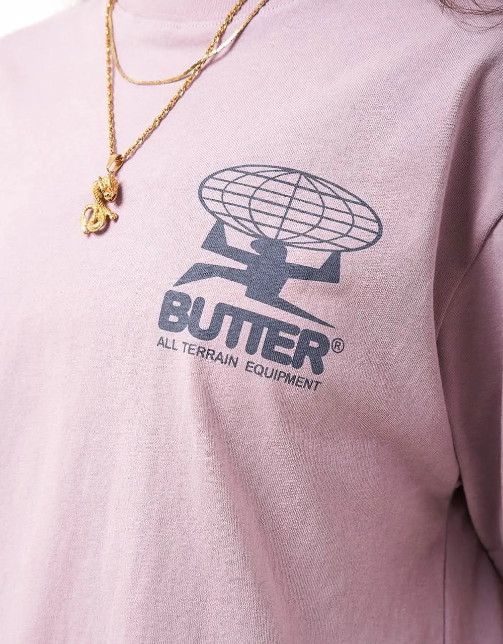 Butter Goods All Terrain T-Shirt - Washed Berry