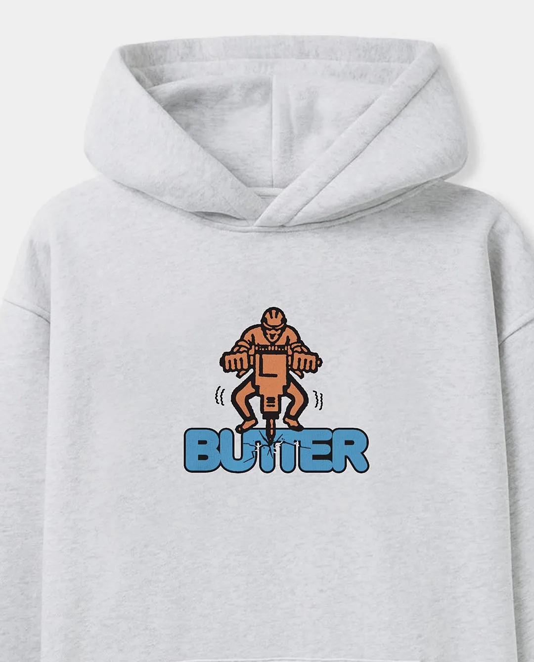 Butter Goods - Jack Hammer Hood - Ash