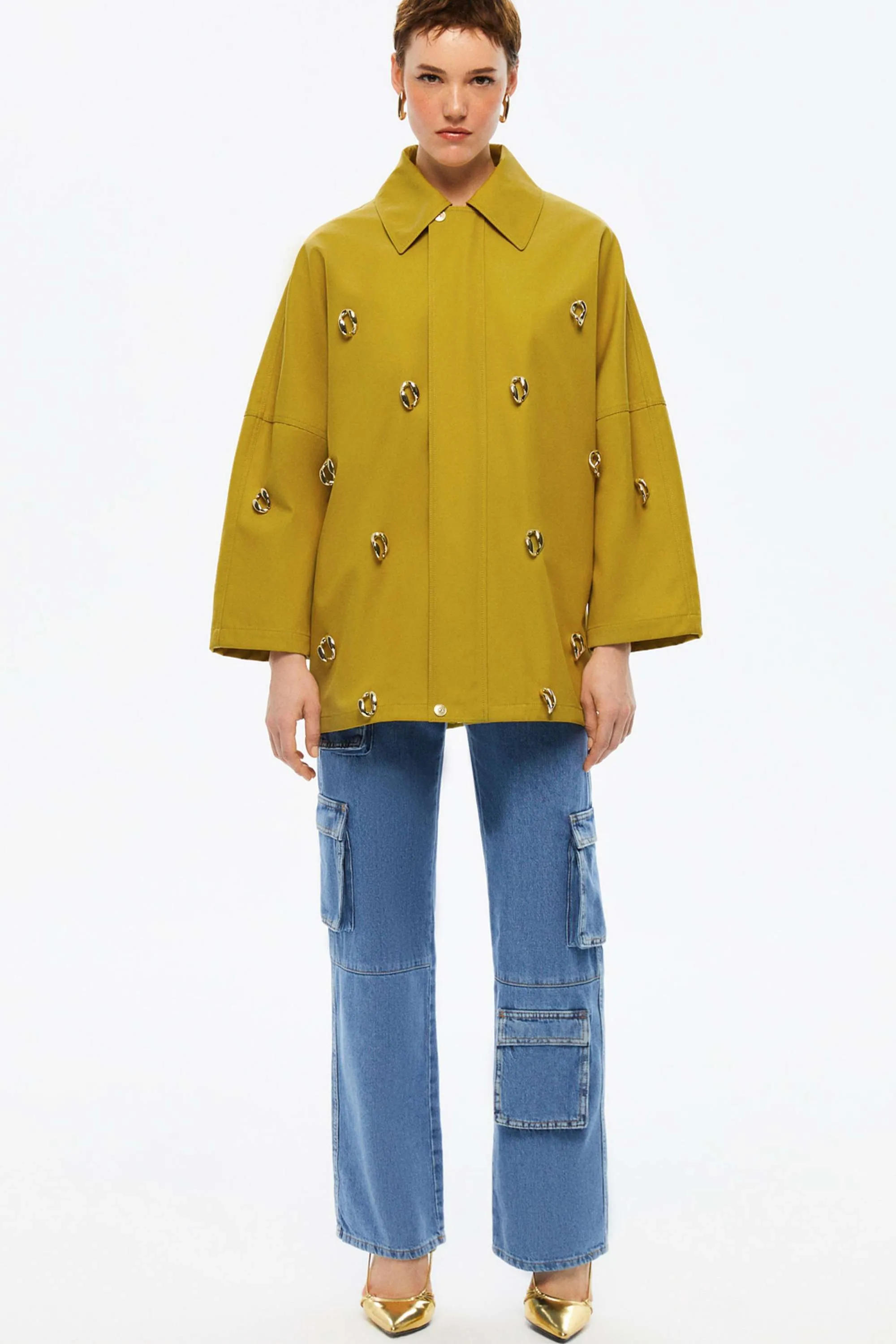 Chained Trench Coat (Final Sale)