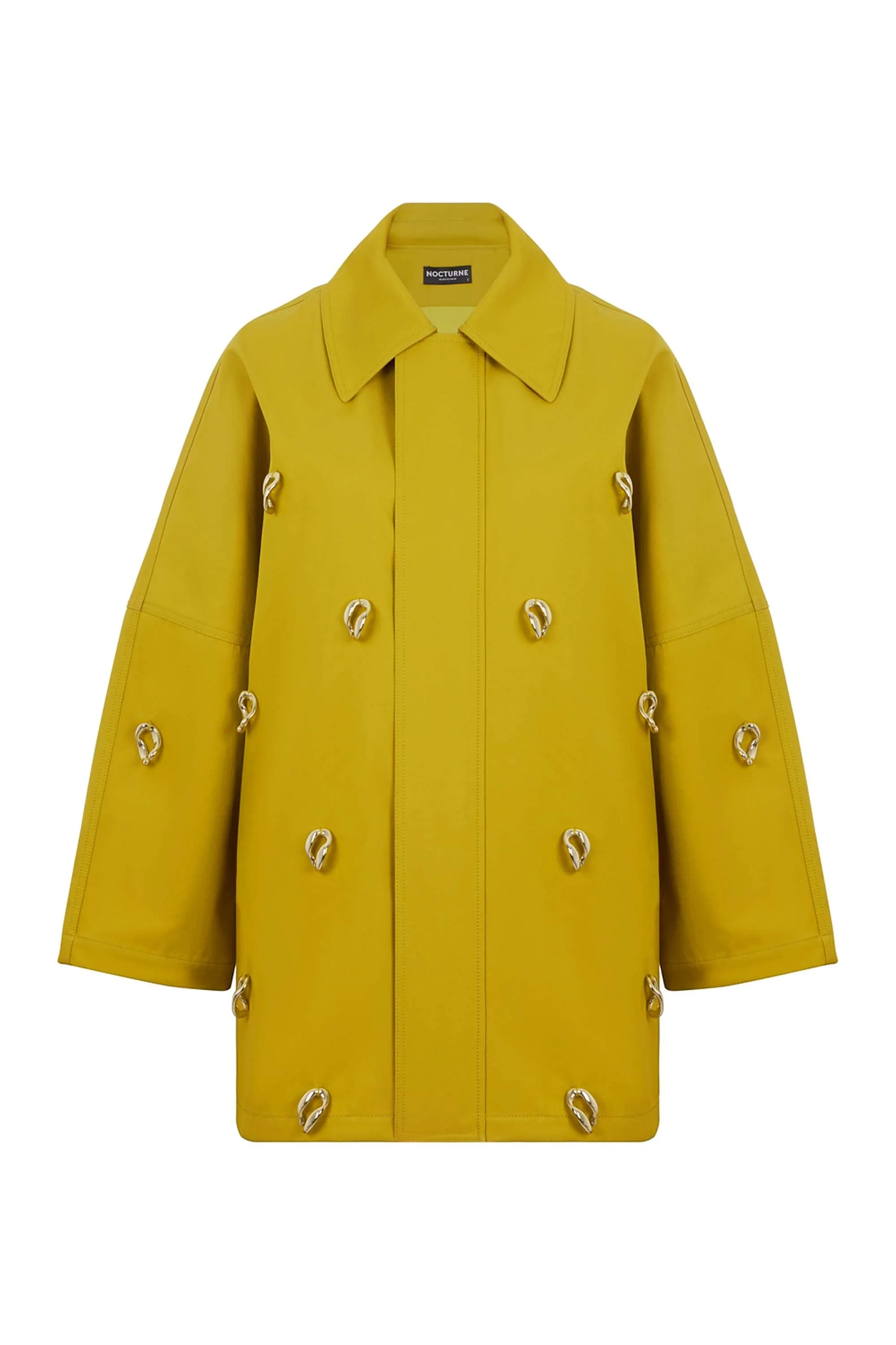 Chained Trench Coat (Final Sale)
