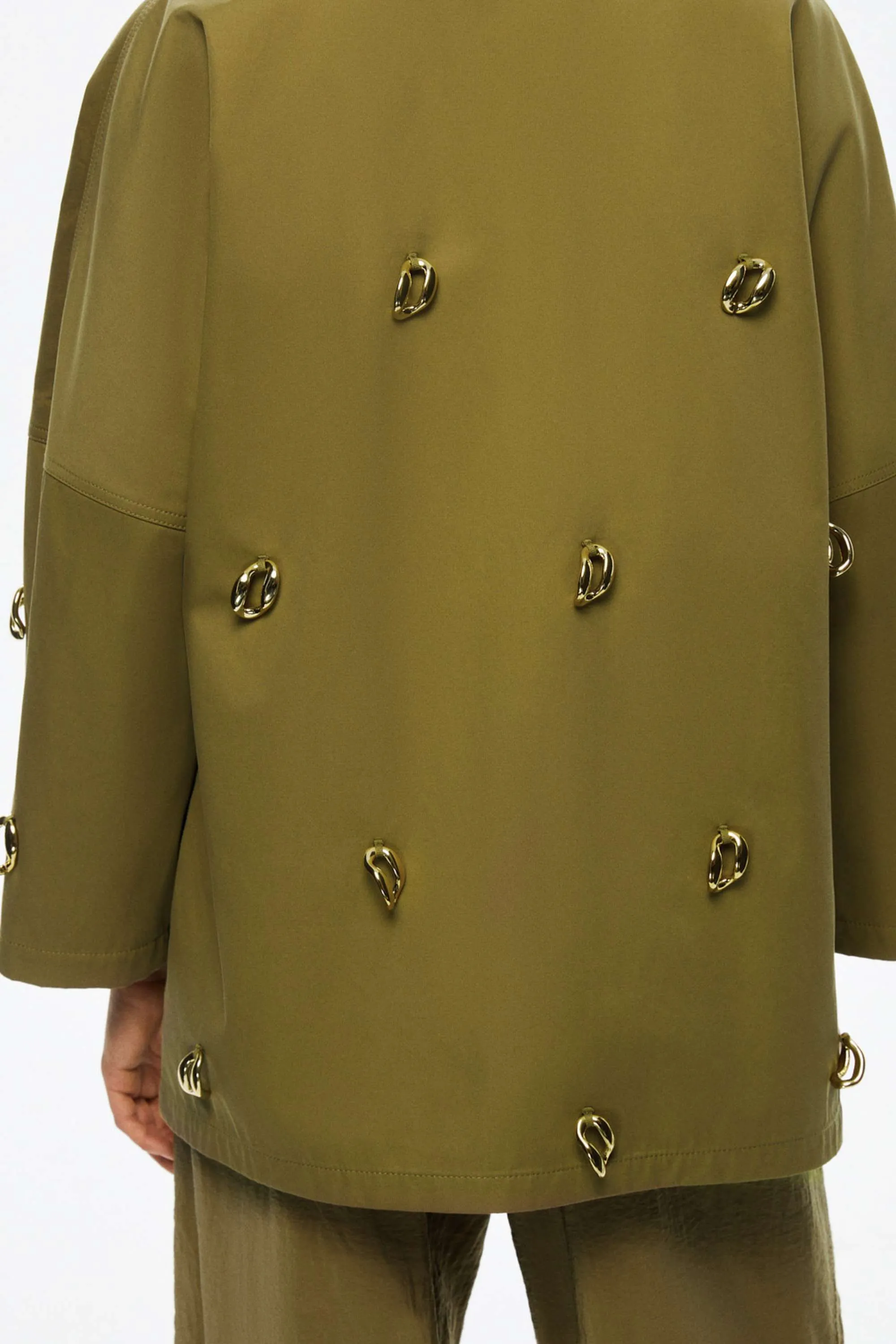 Chained Trench Coat (Final Sale)