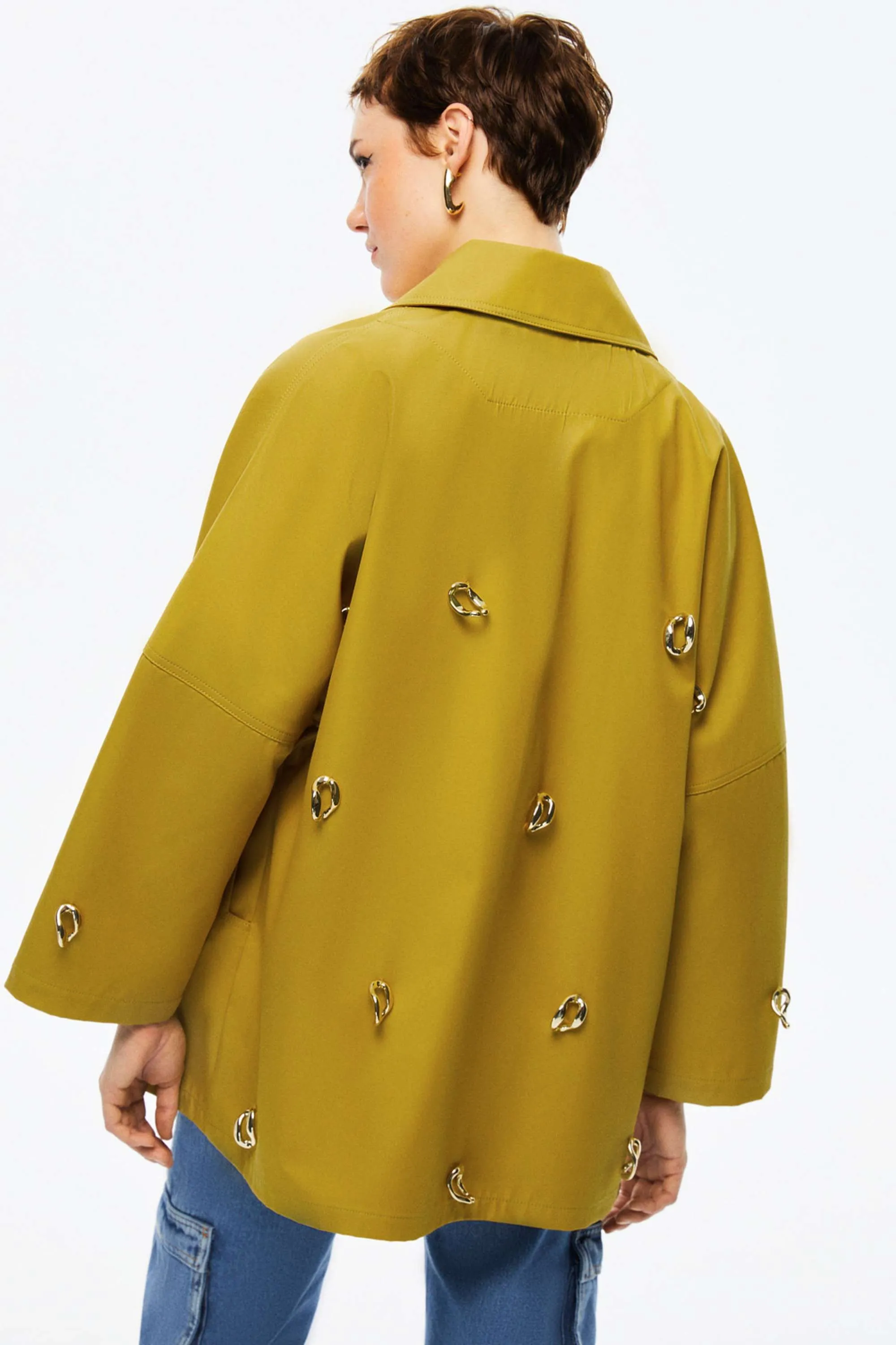 Chained Trench Coat (Final Sale)