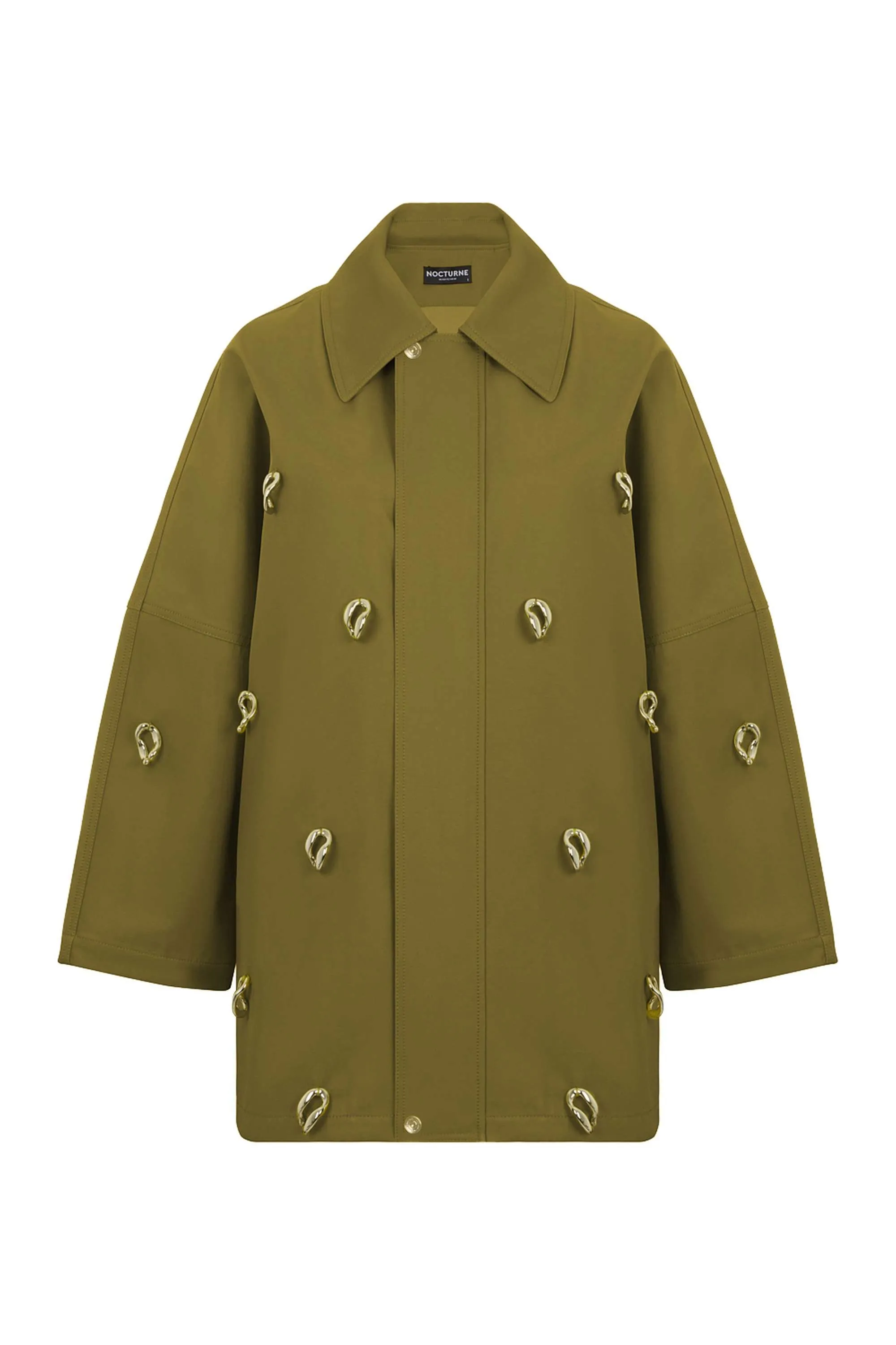 Chained Trench Coat (Final Sale)