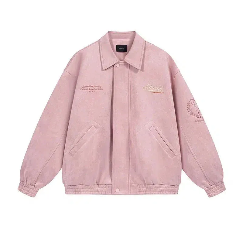 ChicMy-Fall Outfits -Autumn/Winter Coat Jacket INS Style Street Fashion Embroidered Suede Jackets