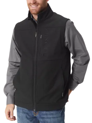 Cinch Men's Black Softshell Concealed Carry Pocket Vest