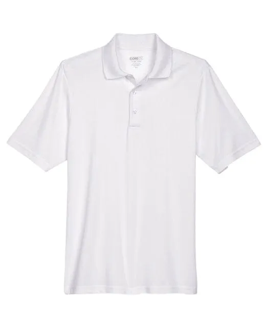 Core365 Mens Origin Performance Piqué Polo White 88181