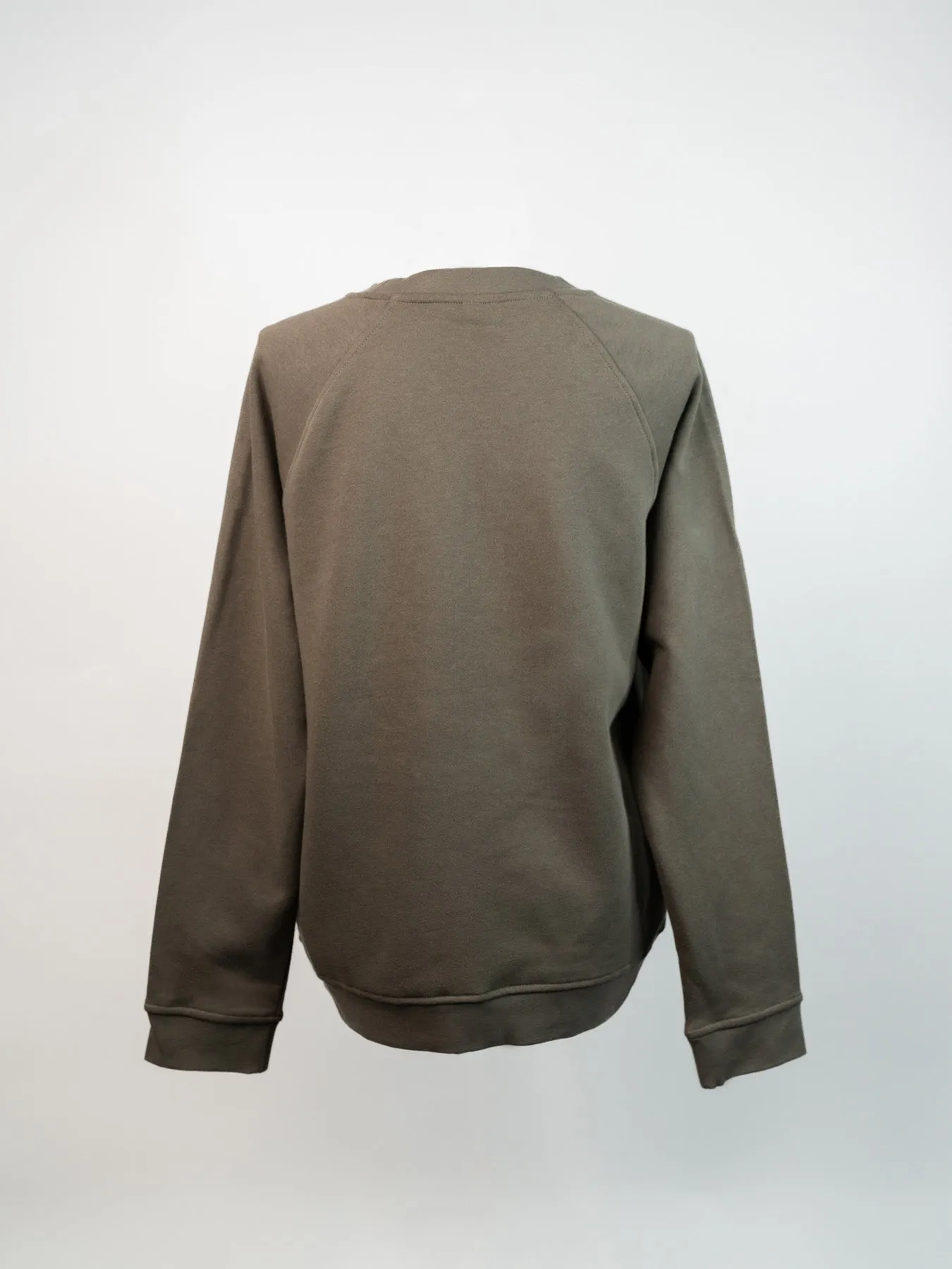 Cotton Blend Crewneck
