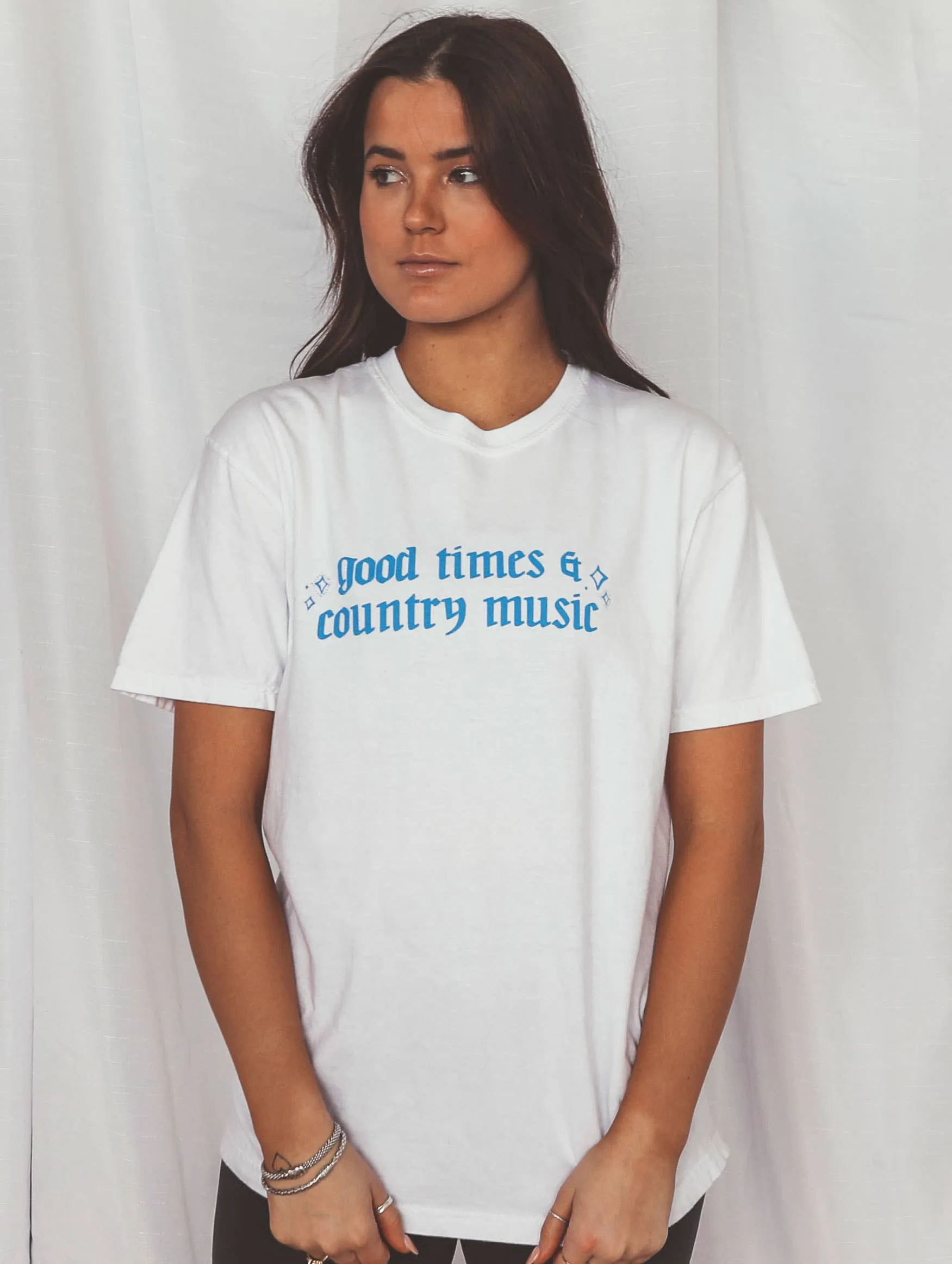 country music & immaculate vibes tee