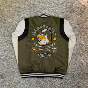 Eagle bomber casual street baseball jacket