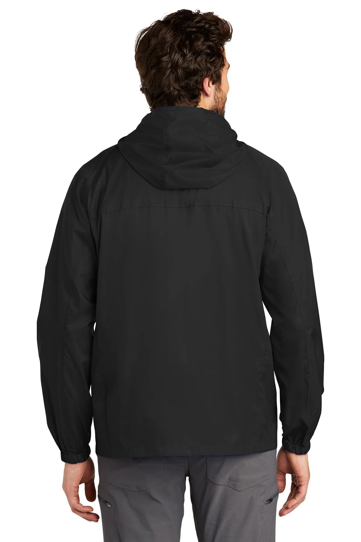 Eddie Bauer Custom Packable Wind Jackets, Black