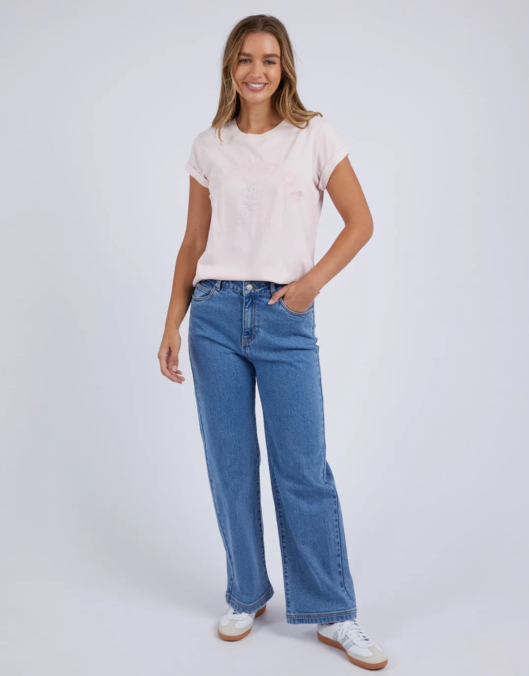 Effortless Tee - Barely Pink