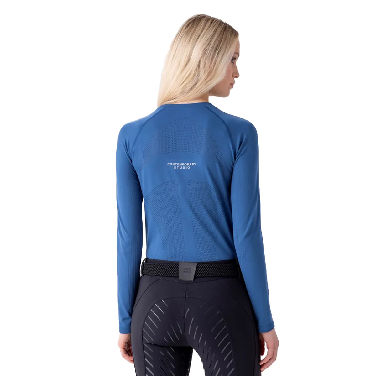 Equiline Women's Cudik Seamless Second Skin Long Sleeve Crewneck