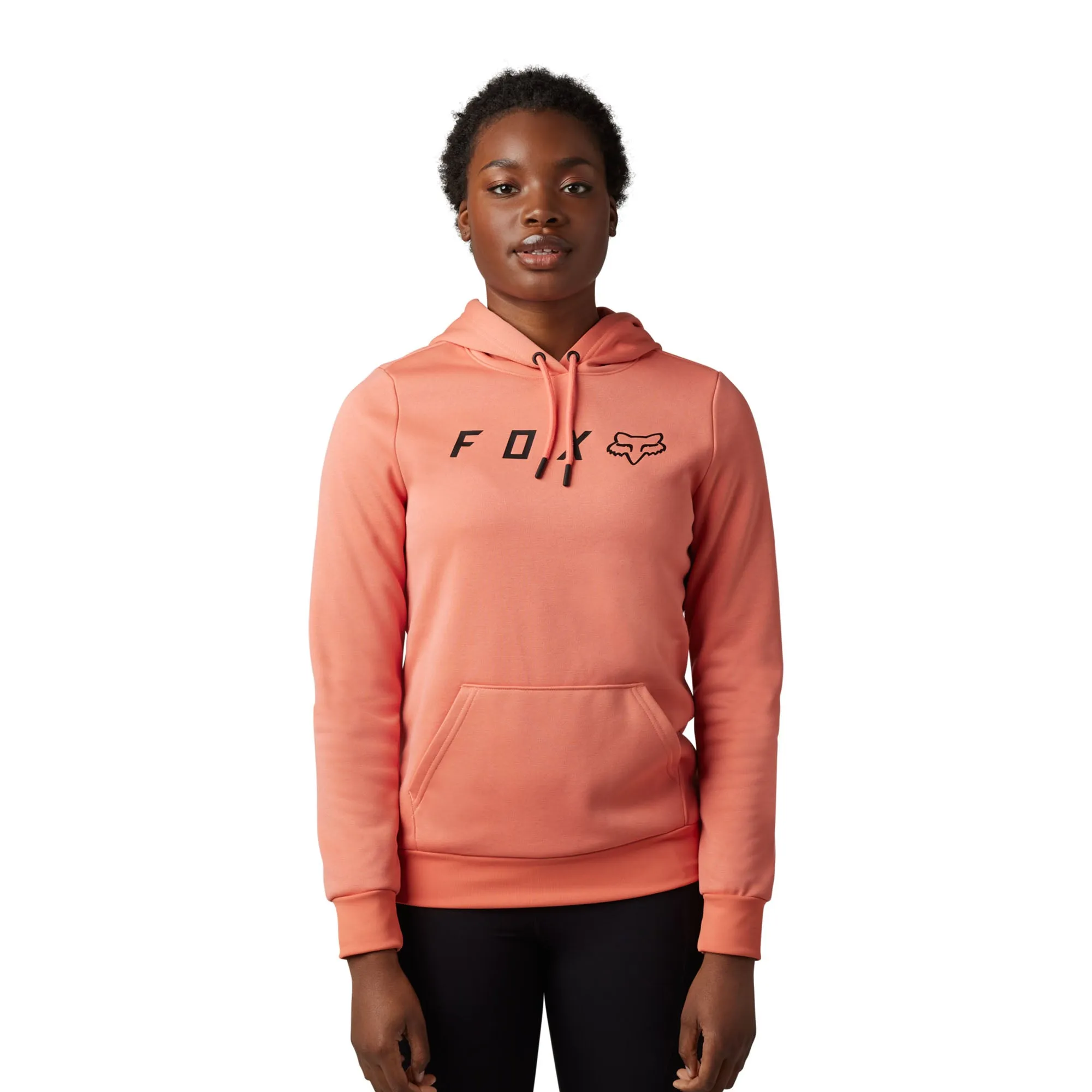 Fox Racing Absolute Pullover Fleece Hoodie Salmon Pink