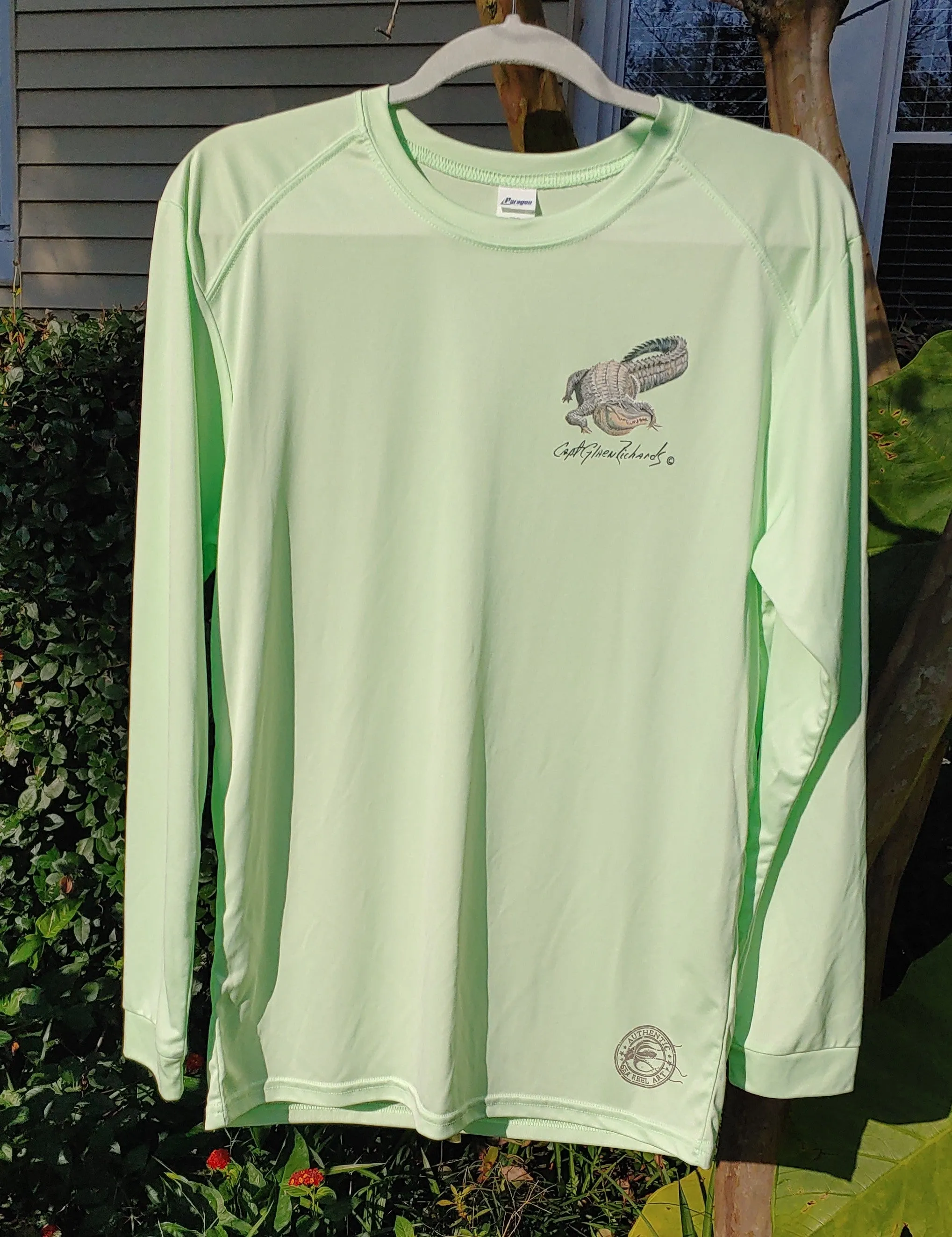 Gator Long Sleeve Quick Dry Crewneck T-Shirt