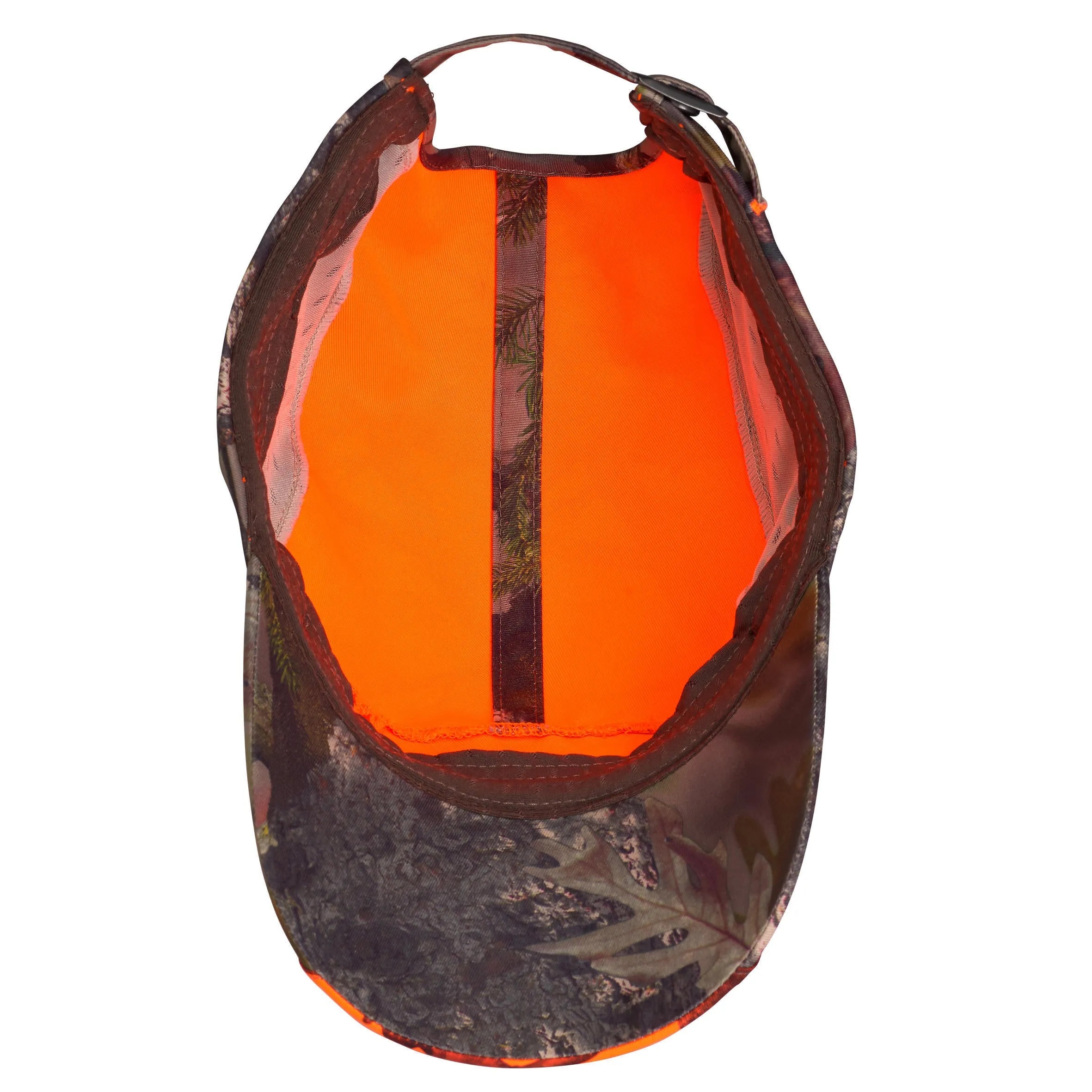 Hunting raincoat TREEMETIC 500 low noise waterproof camouflage SOLOGNAC, camouflage