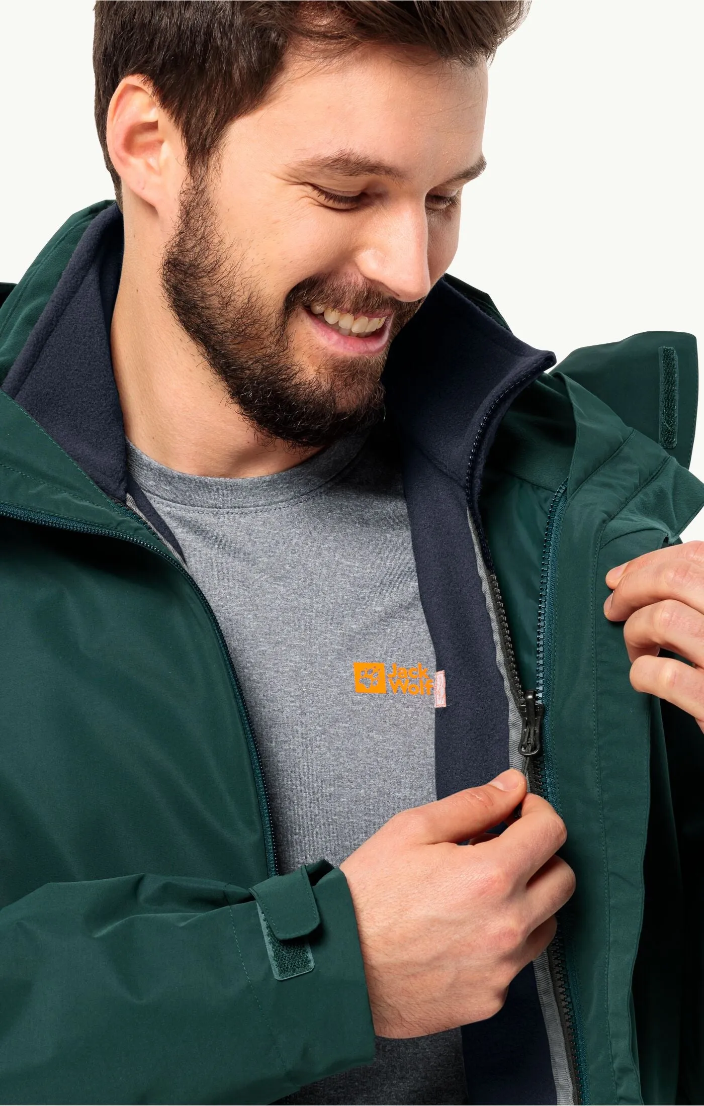 Jack Wolfskin Winterstein Full Zip Fleece Jacket Night Blue