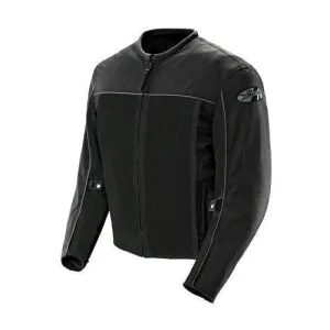 Joe Rocket 'Velocity' Mens Black Mesh Motorcycle Jacket