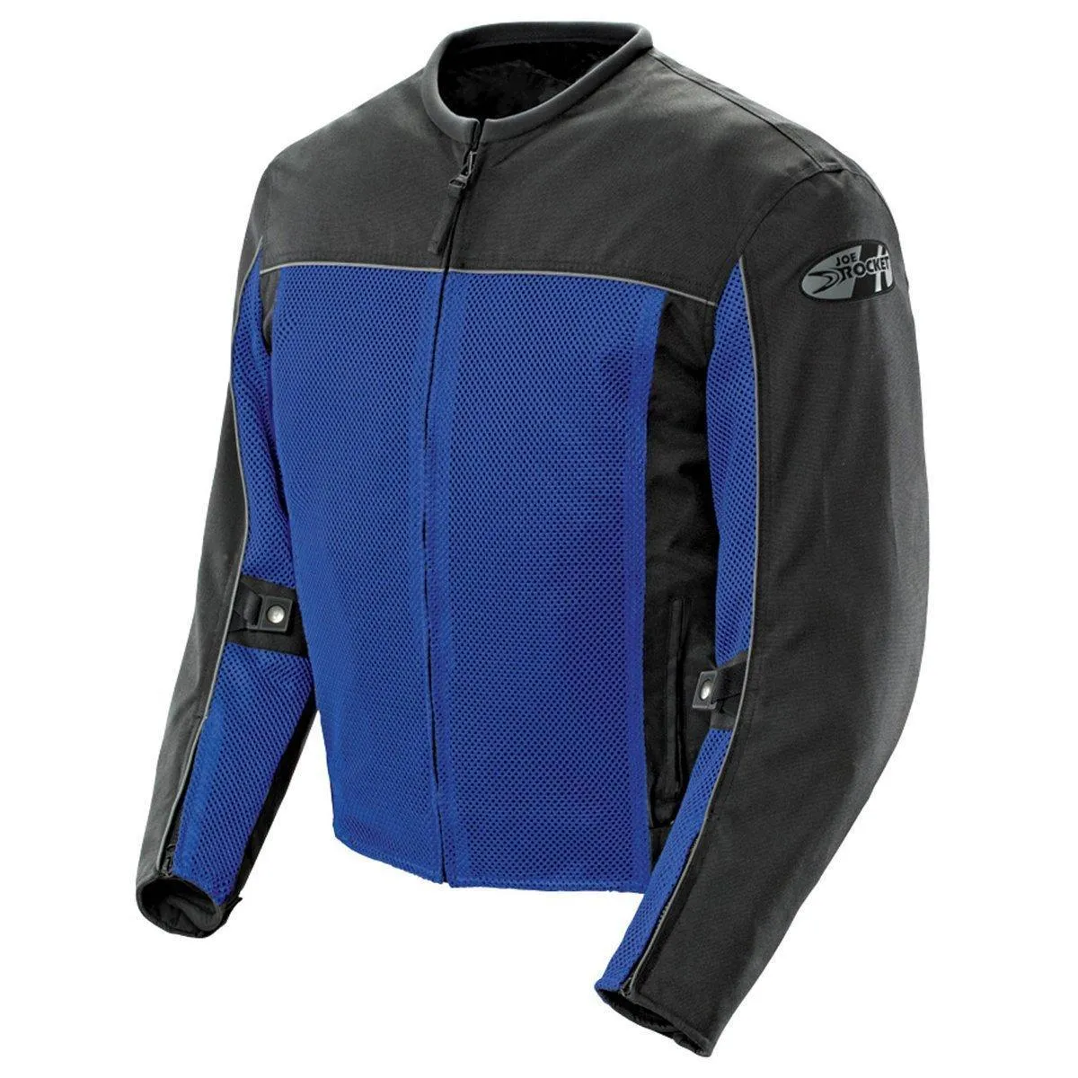 Joe Rocket 'Velocity' Mens Blue/Black Mesh Motorcycle Jacket