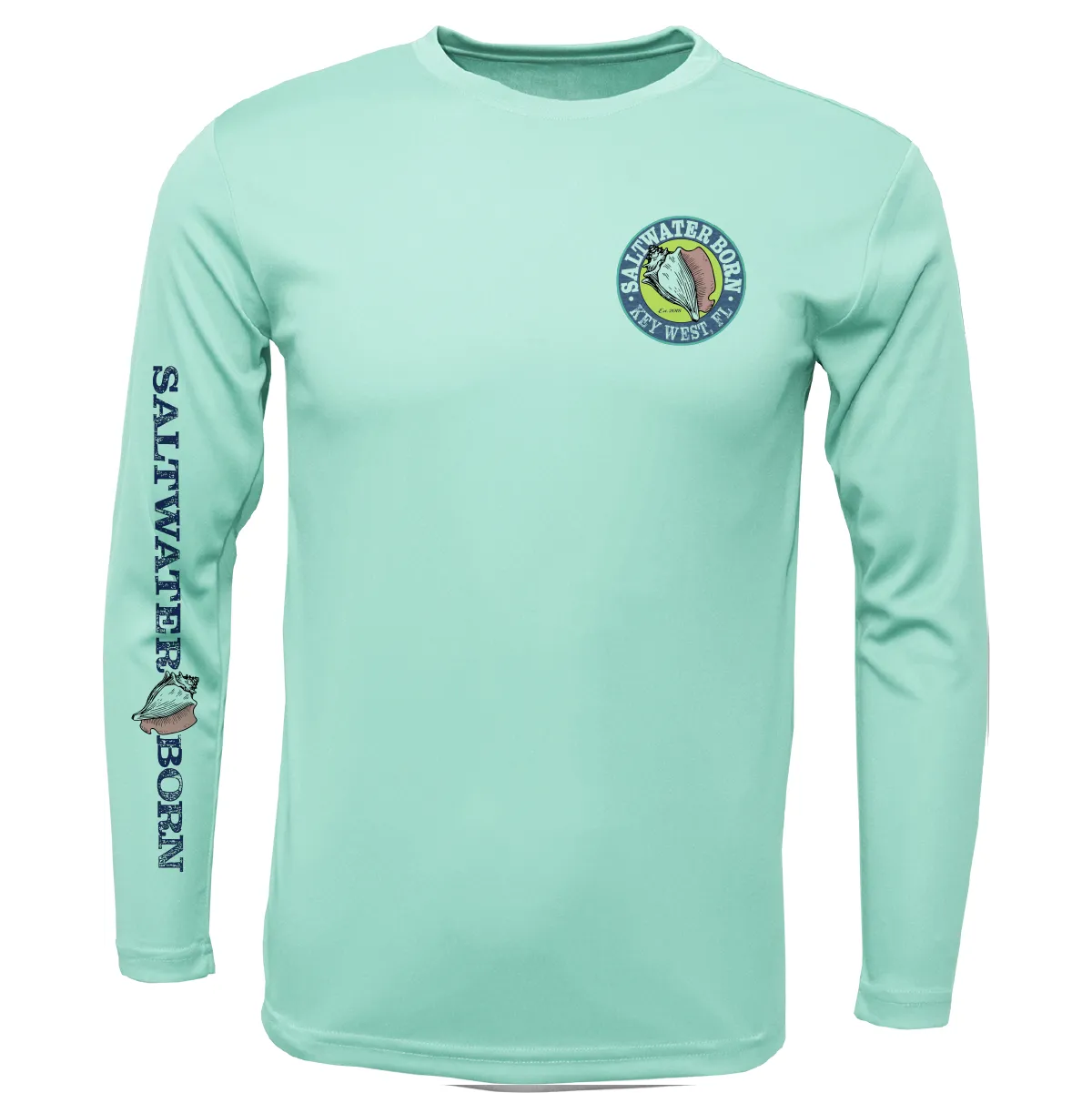 Key West, FL Mahi Long Sleeve UPF 50  Dry-Fit Shirt