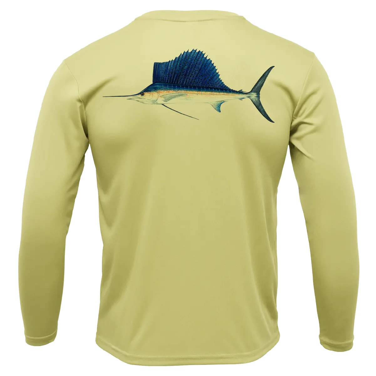 Key West, FL Sailfish Long Sleeve UPF 50  Dry-Fit Shirt