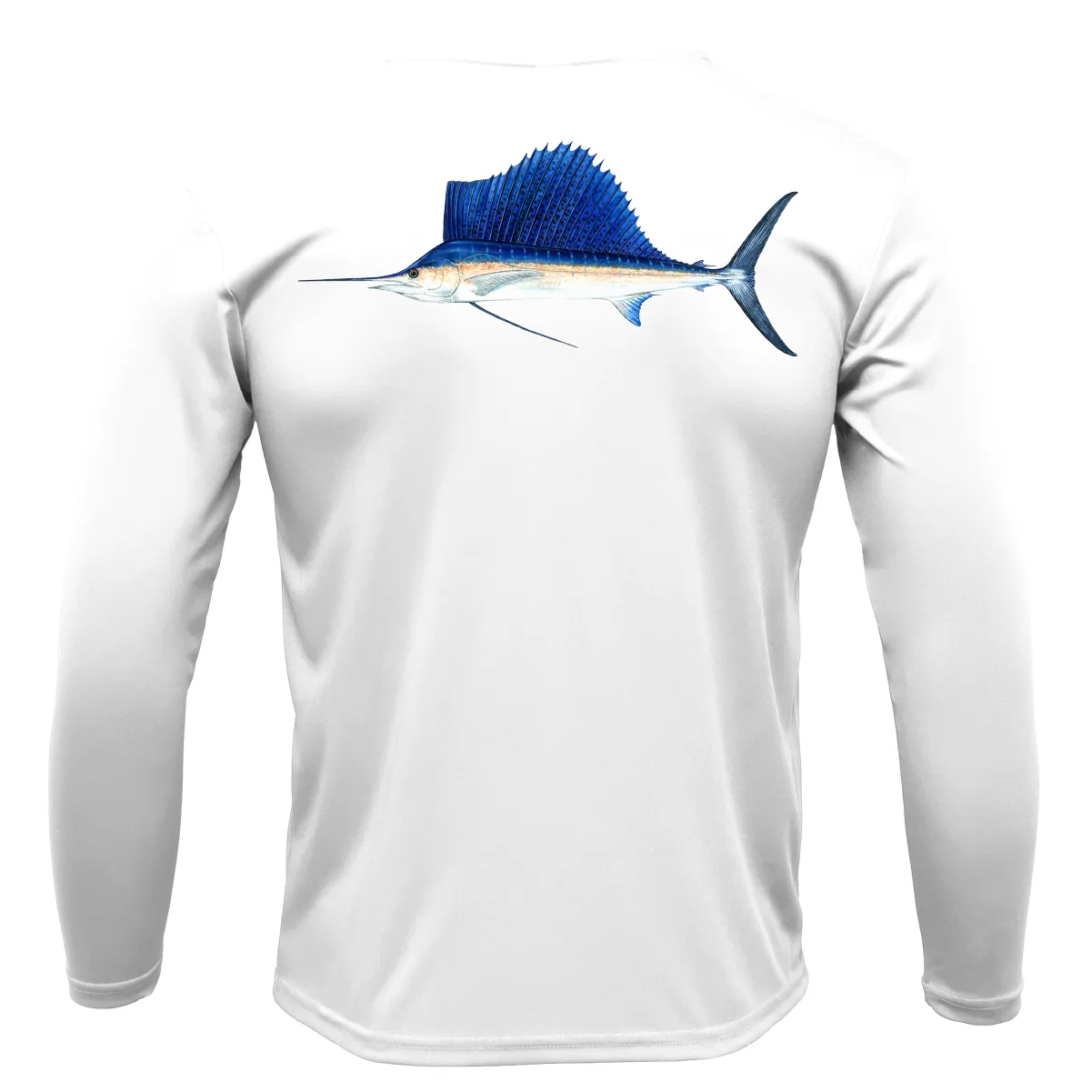 Key West, FL Sailfish Long Sleeve UPF 50  Dry-Fit Shirt
