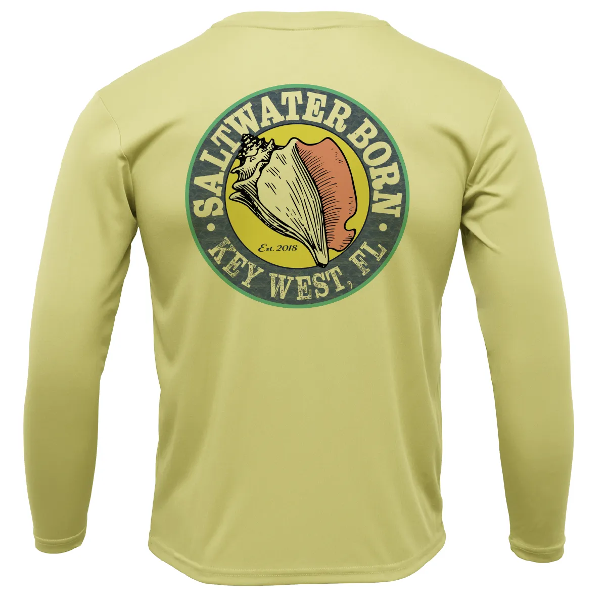 Key West, FL State of Florida Long Sleeve UPF 50  Dry-Fit Shirt