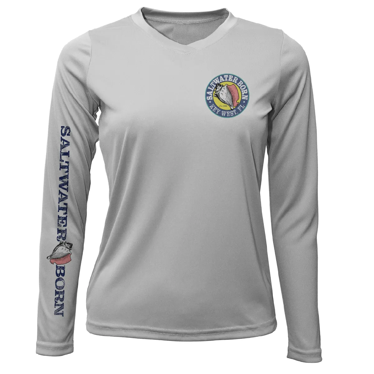 Key West Kraken Women's Long Sleeve UPF 50  Dry-Fit Shirt