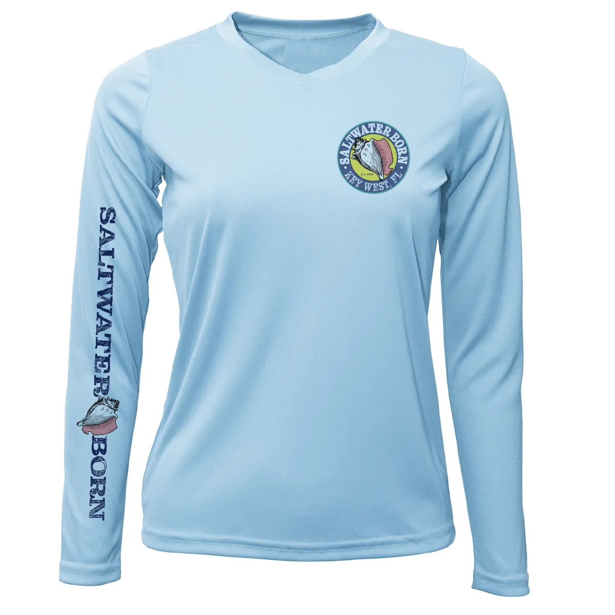 Key West Kraken Women's Long Sleeve UPF 50  Dry-Fit Shirt