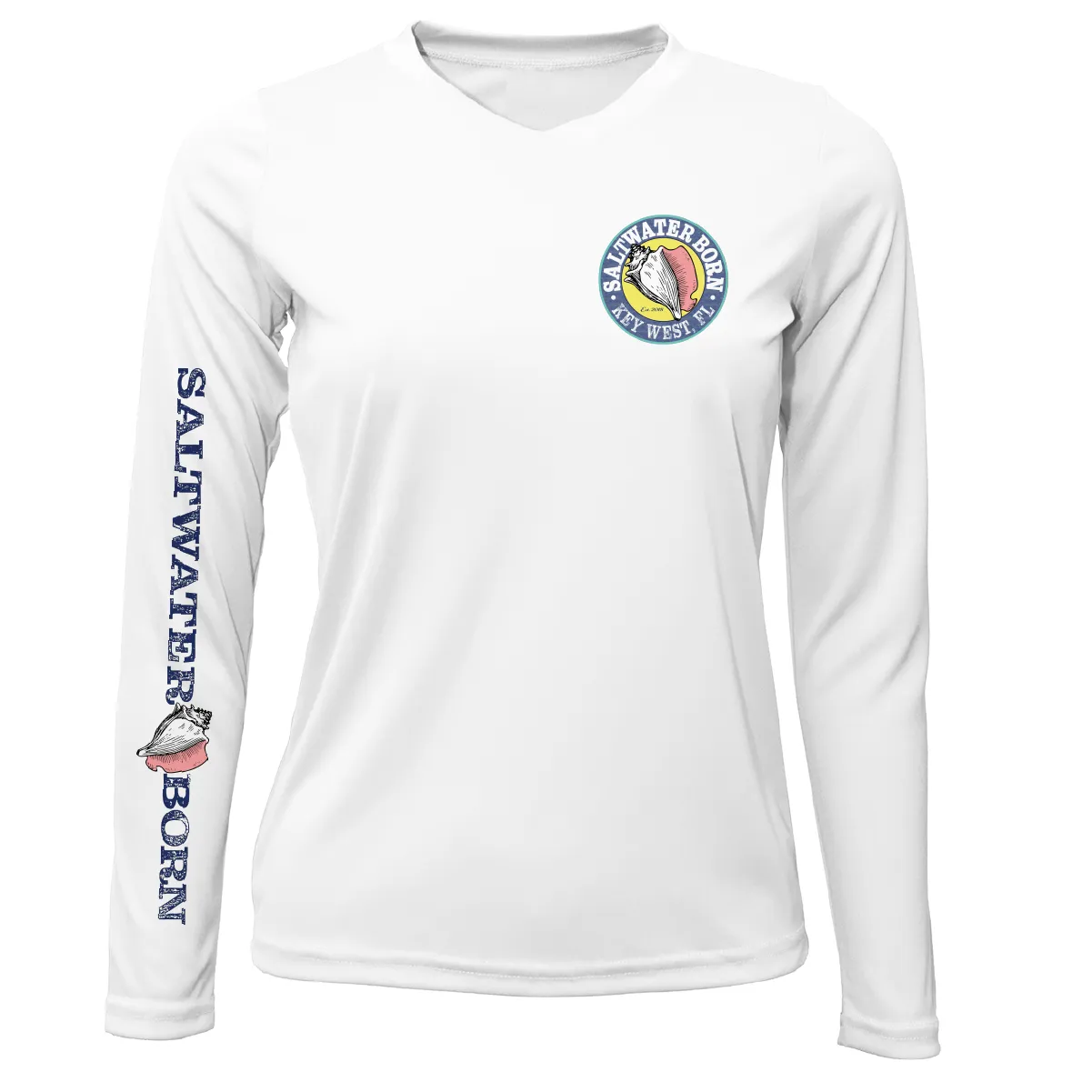 Key West Kraken Women's Long Sleeve UPF 50  Dry-Fit Shirt