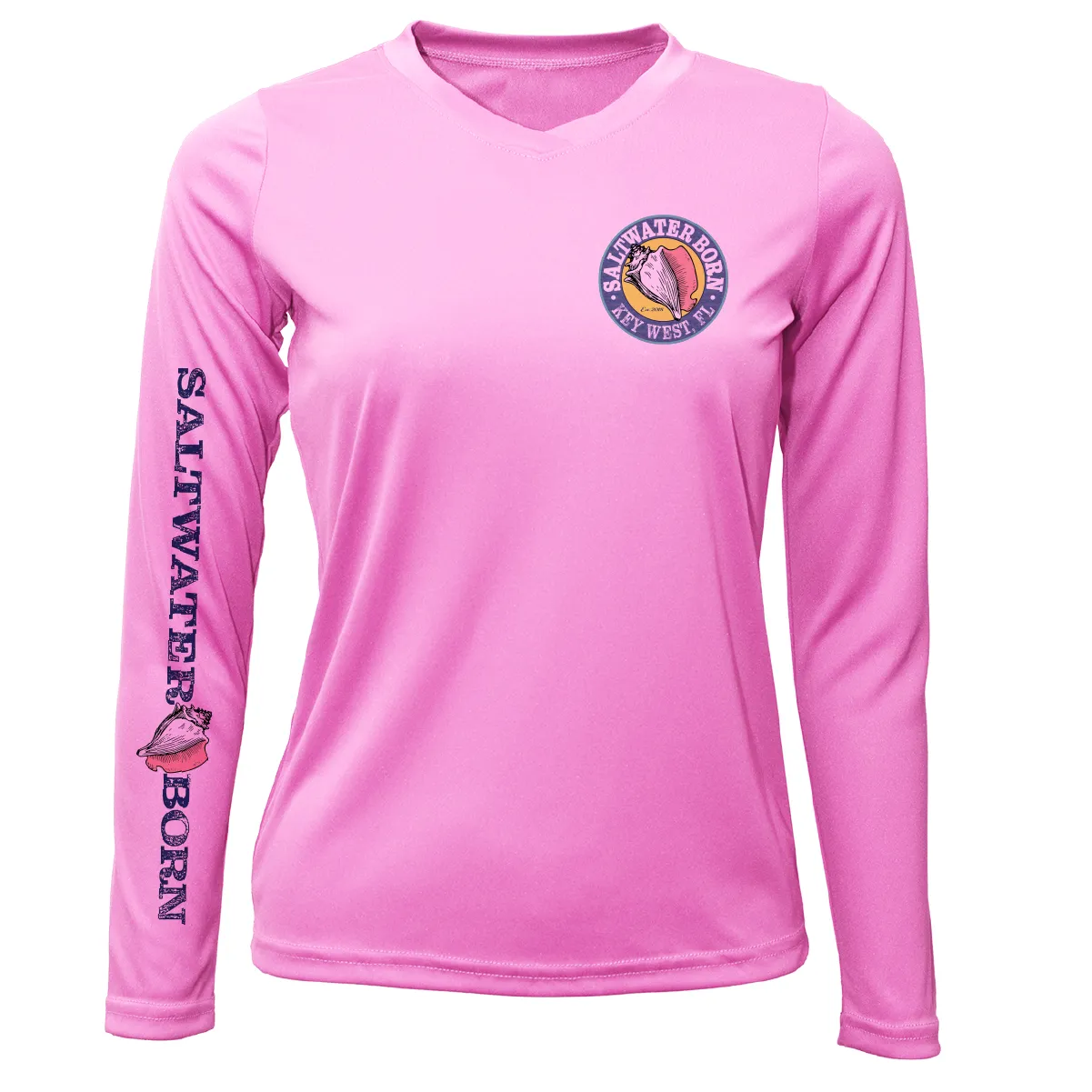 Key West Kraken Women's Long Sleeve UPF 50  Dry-Fit Shirt