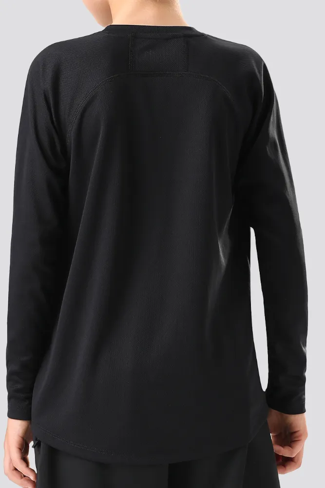 Kids Athletic Performance Long Sleeve Shirts