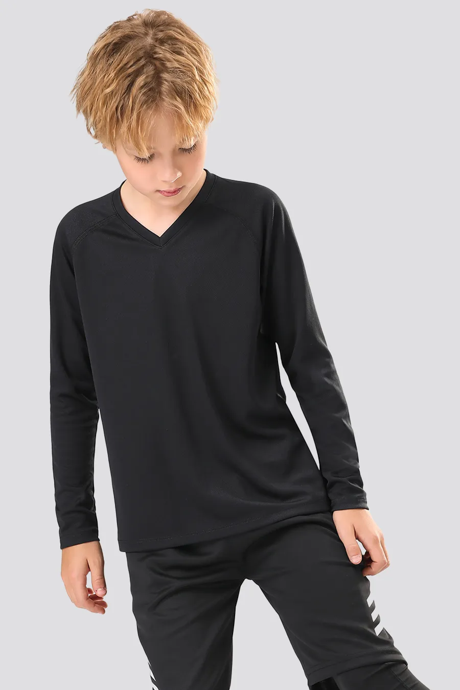 Kids Athletic Performance Long Sleeve Shirts