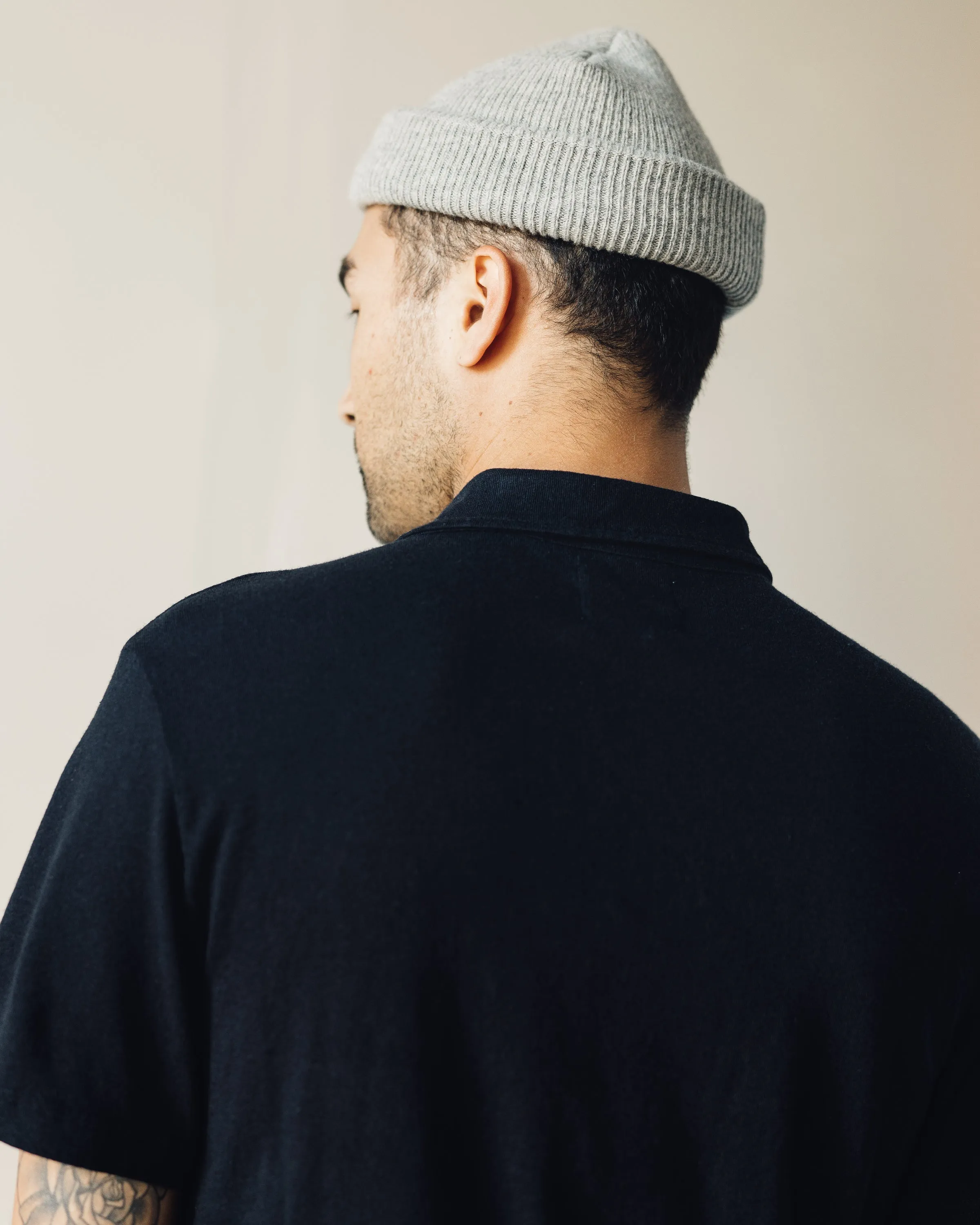 La Paz Leao Linen Polo, Dark Navy