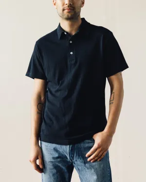 La Paz Leao Linen Polo, Dark Navy