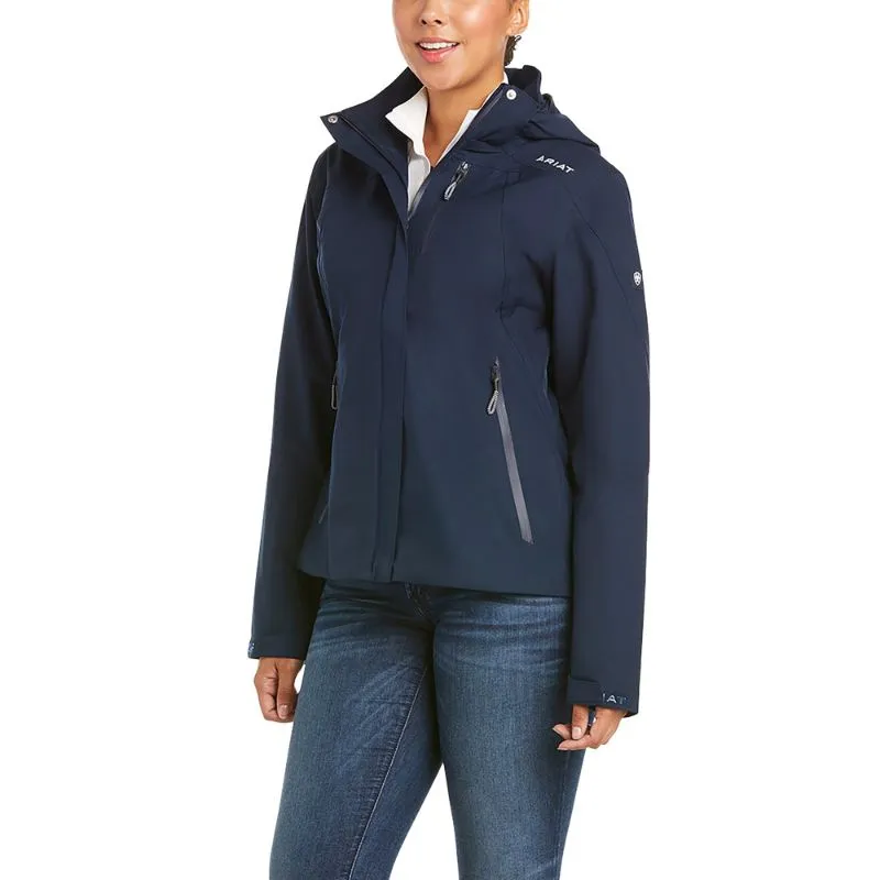 Ladies Coastal Waterproof Jacket in Navy