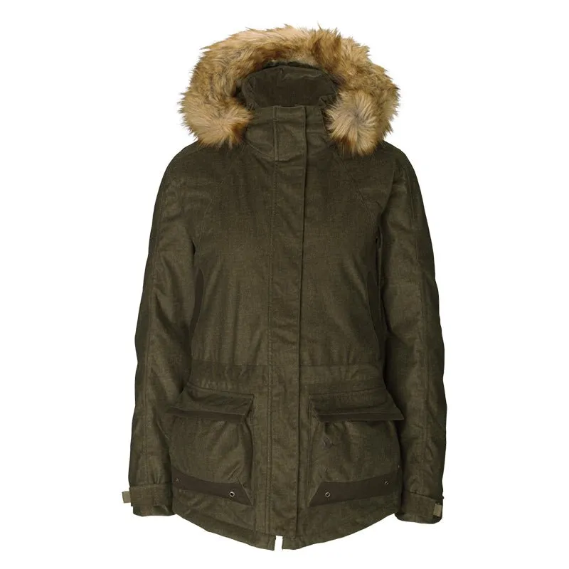 Ladies North Jacket In Pine Green