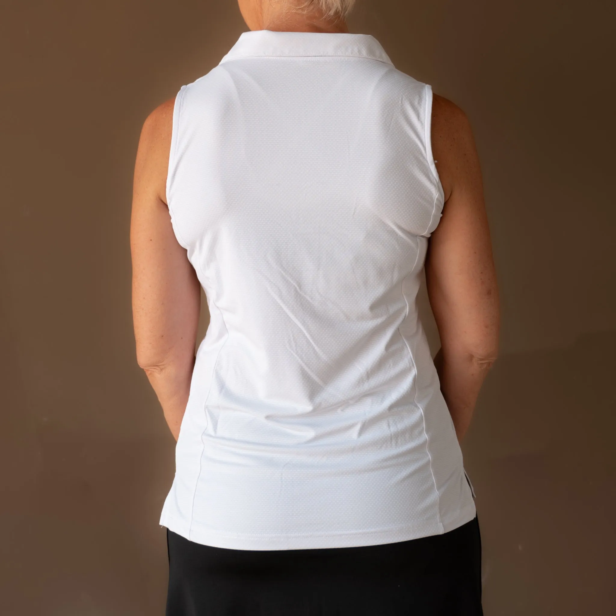 Ladies Sleeveless Polo