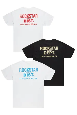 Lake Multi Printed T-Shirt 3 Pack