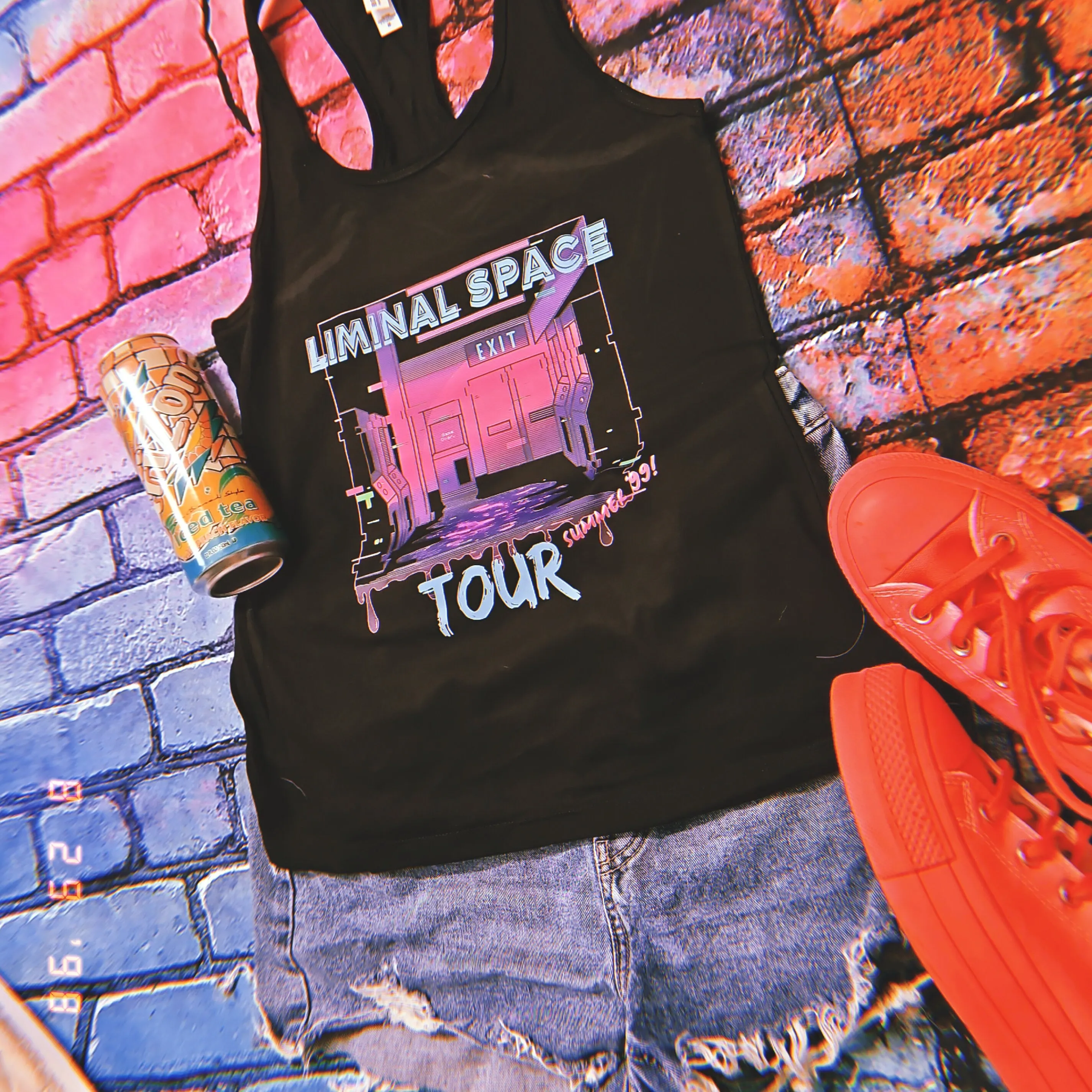 Liminal Space Tour Racerback Tank
