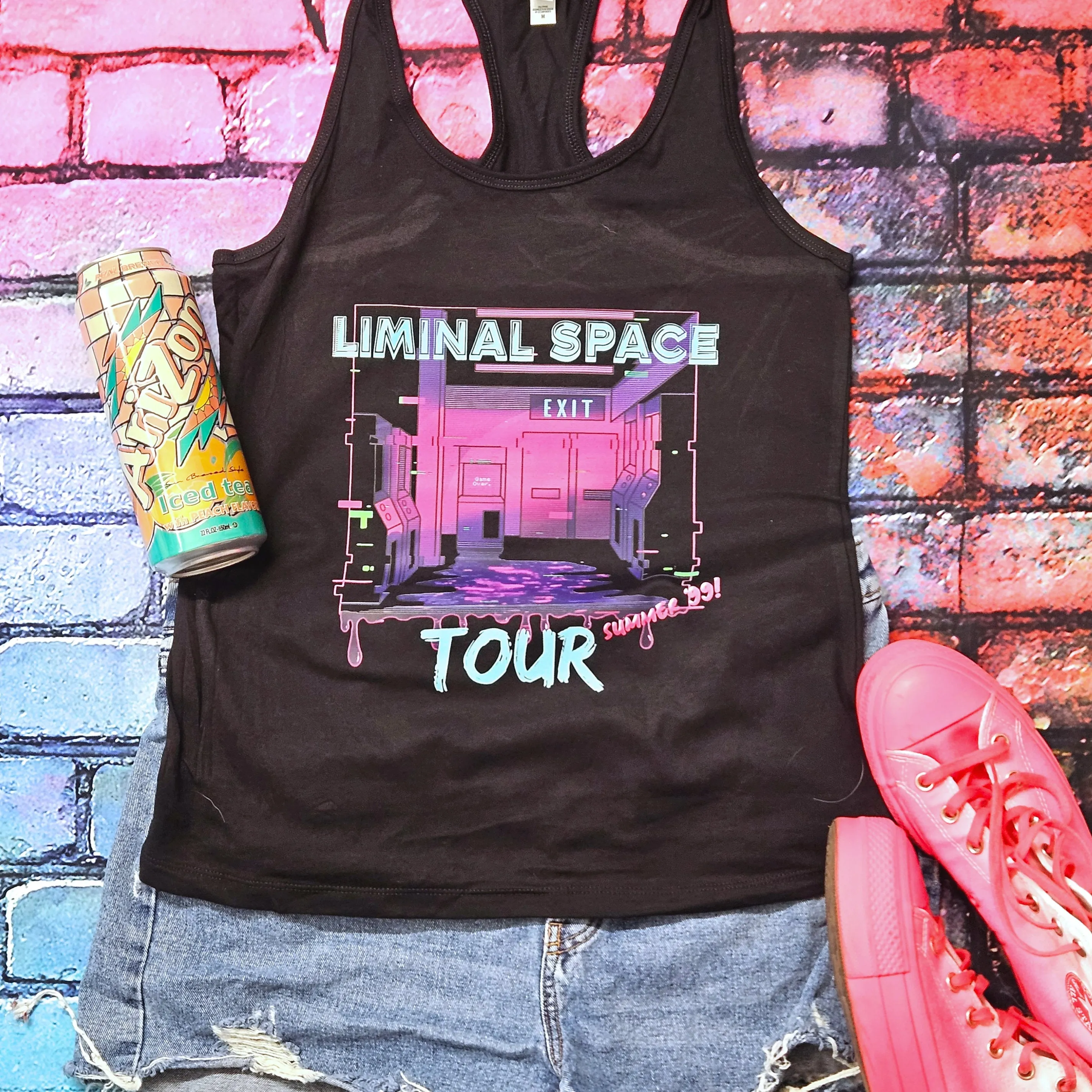 Liminal Space Tour Racerback Tank